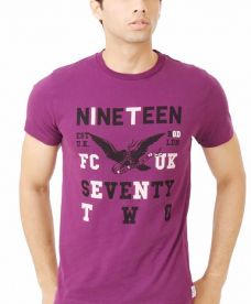 Print Round Neck T-shirt